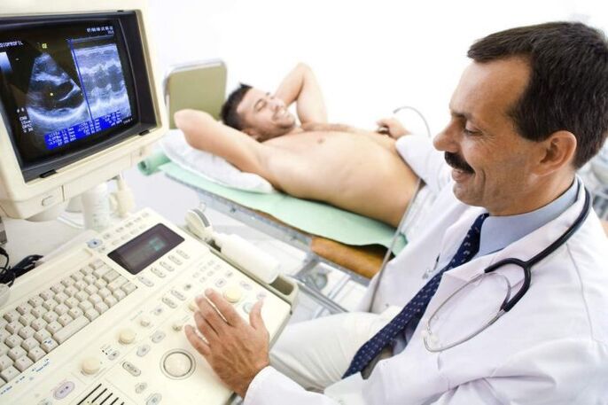 diagnóstico por ultrasonido de prostatitis