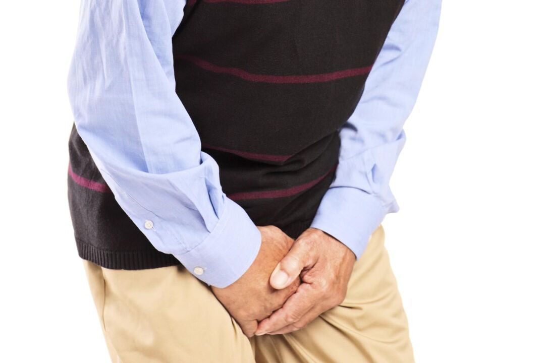 A los hombres con prostatitis congestiva les molesta un dolor agudo o doloroso en el área de la ingle. 