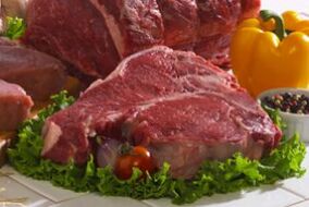 carne y verduras para la prostatitis